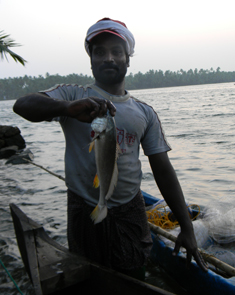 Fishermen near Coconut Island.