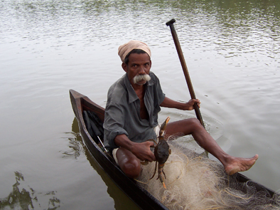 Fishermen near Coconut Island.